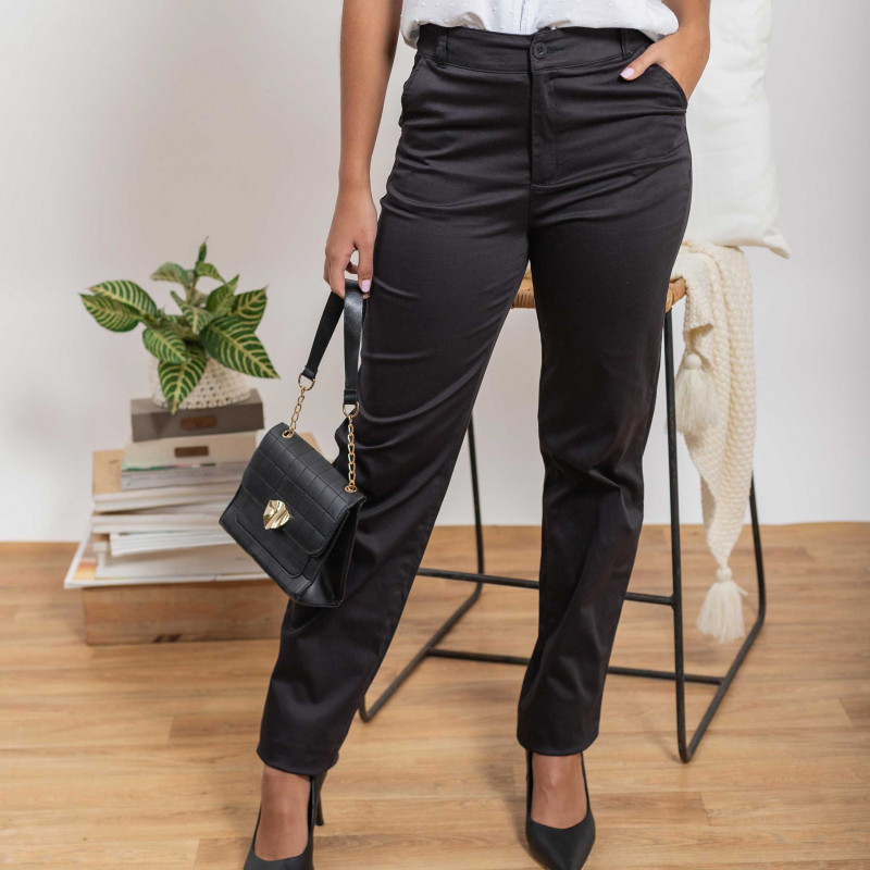 Pantalon de Vestir Negro Cod. 1230085