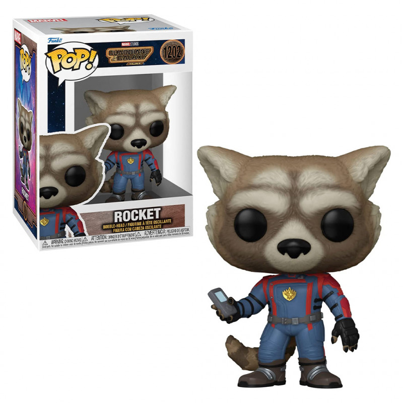 FUNKO POP MARVEL GUARDIAN OF GALAXY 3 - ROCKET 1202