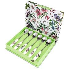 PORTMEIRION BOT GARDEN CUCHARAS PARA TE SET x 6