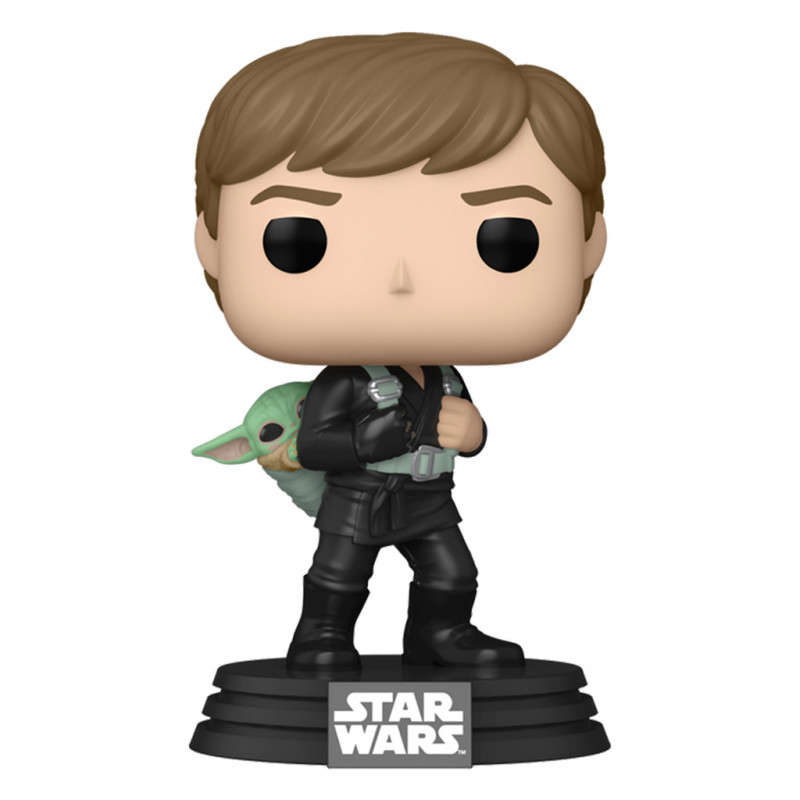 FUNKO POP STAR WARS BOBA FETT - LUKE SKYWALKER & GROGU 583