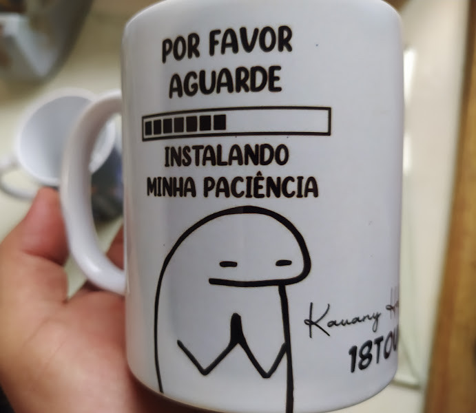 Taza Blanca Tradicional