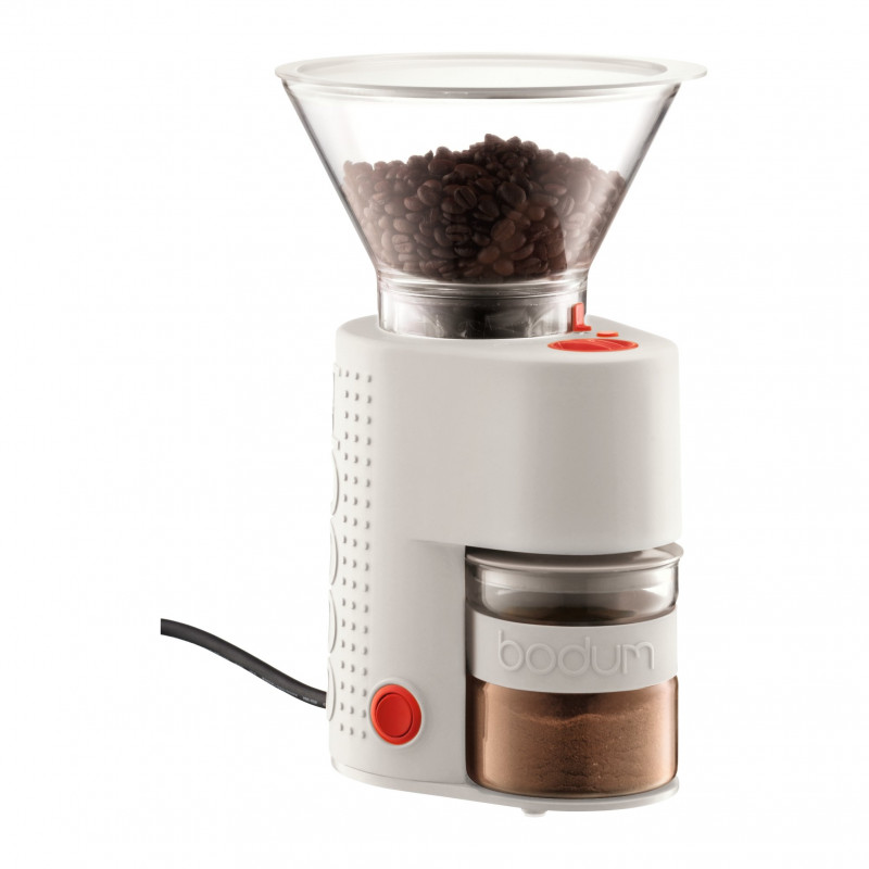 BODUM BISTRO MOLINILLO CAFE ELECT PROGRAMABLE BLANCO