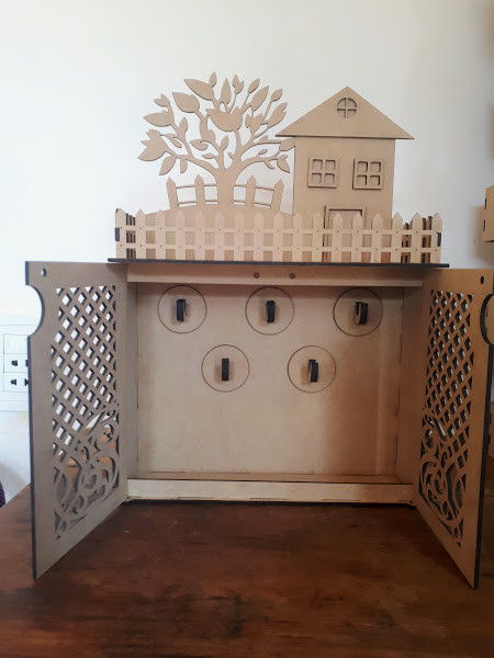 Porta Llave detalles Casita