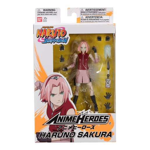 BANDAI NARUTO SHIPPUDEN ANIME HEROES - HARUNO SAKURA