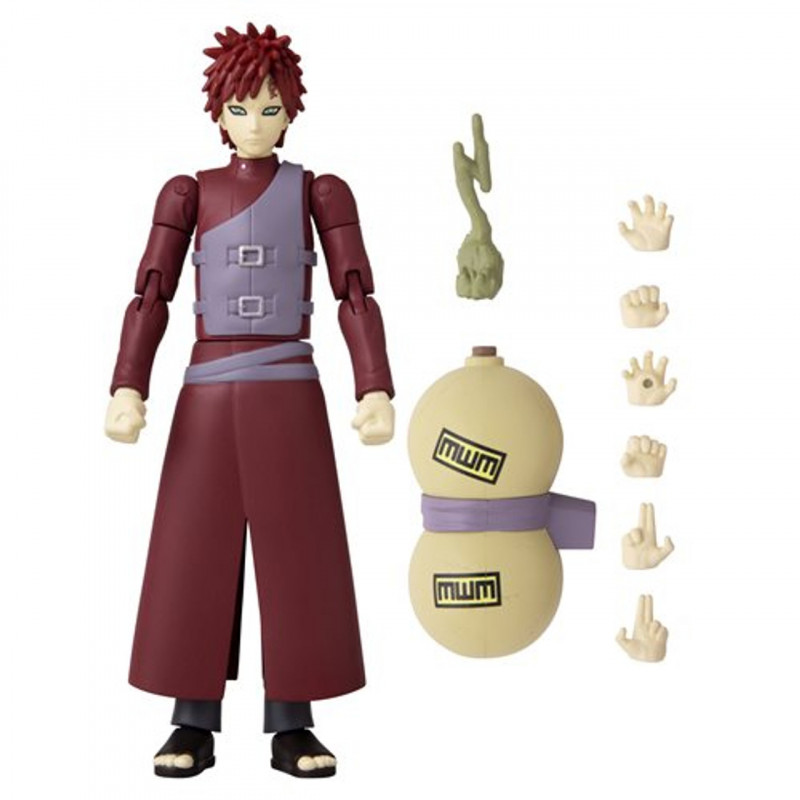 BANDAI NARUTO SHIPPUDEN ANIME HEROES - GAARA