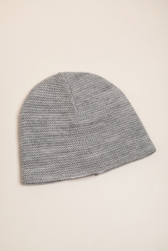 gorro doble de santa clara gris