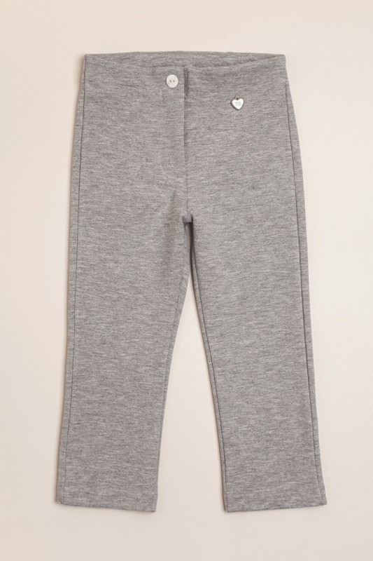 pantalon en punto roma kalu gris