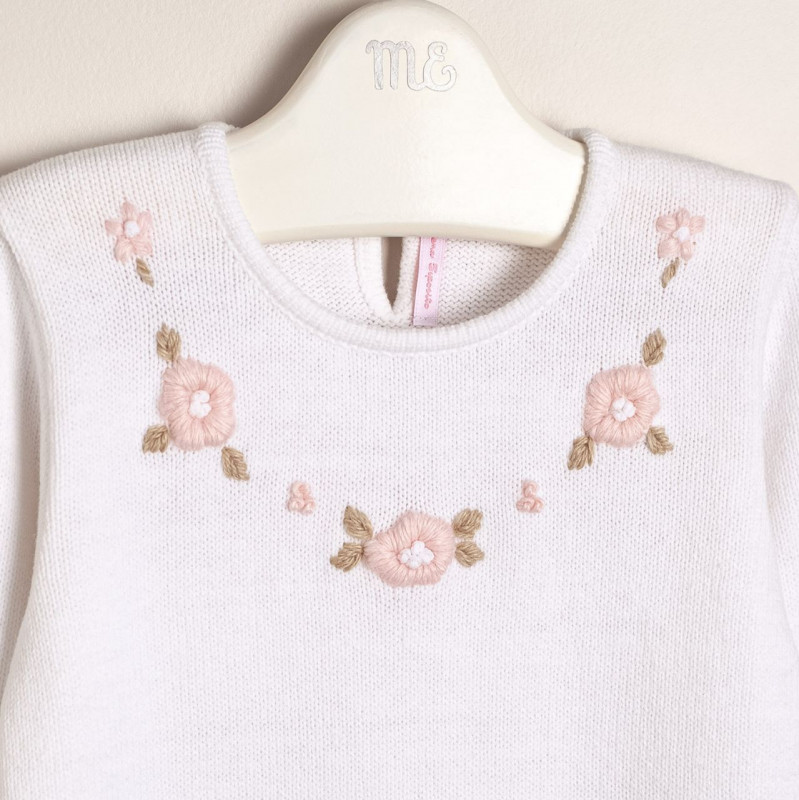 sweater bordado brielle blanco