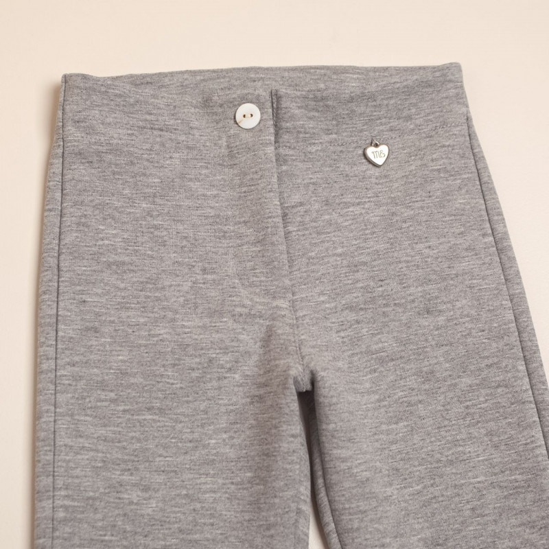 pantalon en punto roma kalu gris