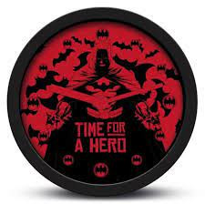 RELOJ DE ESCRITORIO - BATMAN (TIME FOR A HERO)