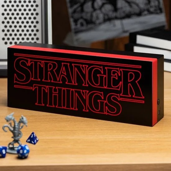 STRANGER THINGS LOGO LIGHT