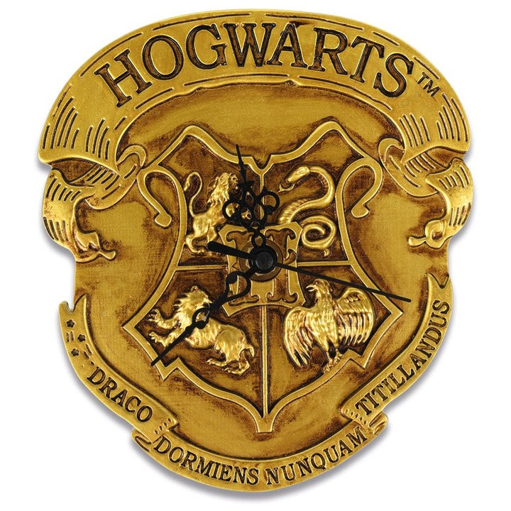 RELOJ DE PARED - HARRY POTTER (HOGWARTS CREST)