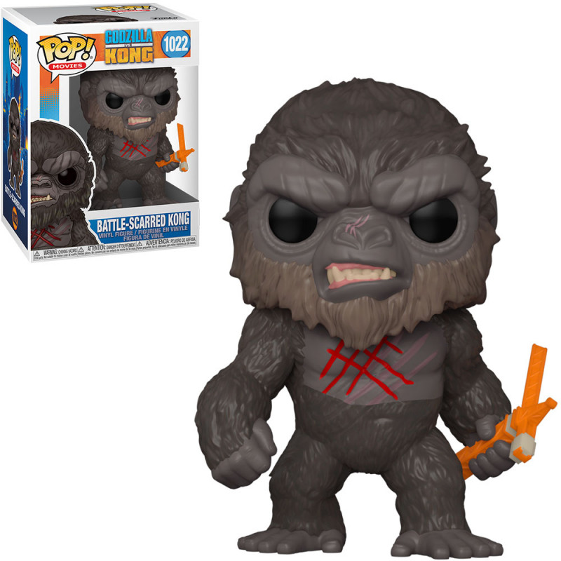 FUNKO POP GODZILLA VS KONG - BATTLE-SCARRED KONG 1022