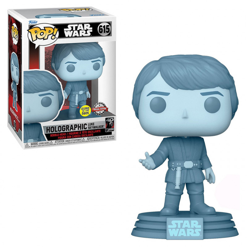 FUNKO POP STAR WARS 40TH RETURN OF THE JEDI - HOLOGRAPHIC