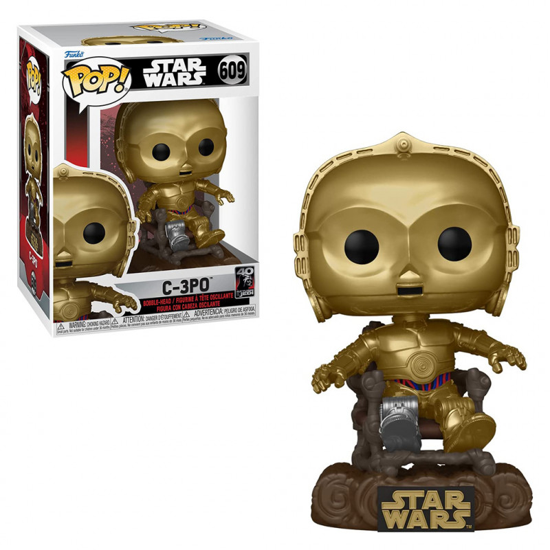 FUNKO POP STAR WARS: RETURN OF THE JEDI 40TH ANNIVERSARY - C-3PO 609