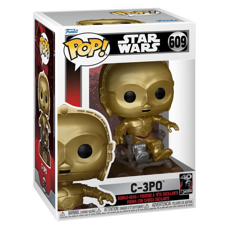 FUNKO POP STAR WARS: RETURN OF THE JEDI 40TH ANNIVERSARY - C-3PO 609