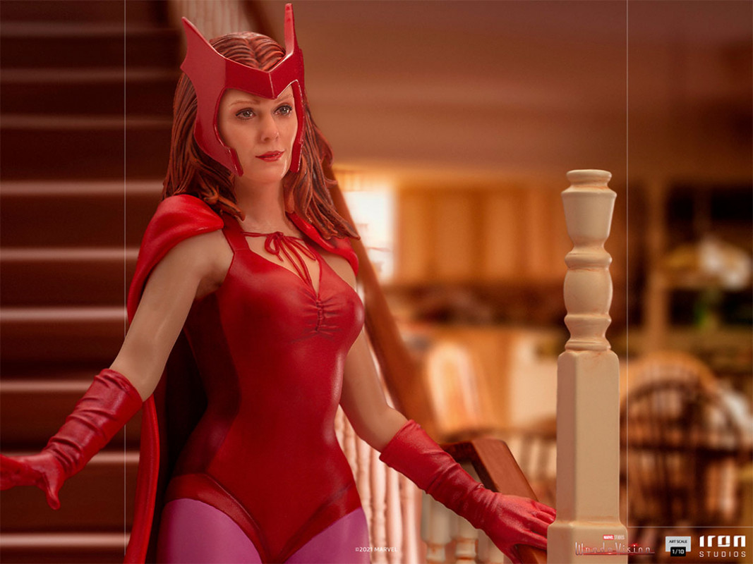 WANDA HALLOWEEN - WANDAVISION - ART SCALE 1/10 - IRON STUDIOS