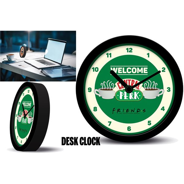 RELOJ DE ESCRITORIO - FRIENDS (CENTRAL PERK)