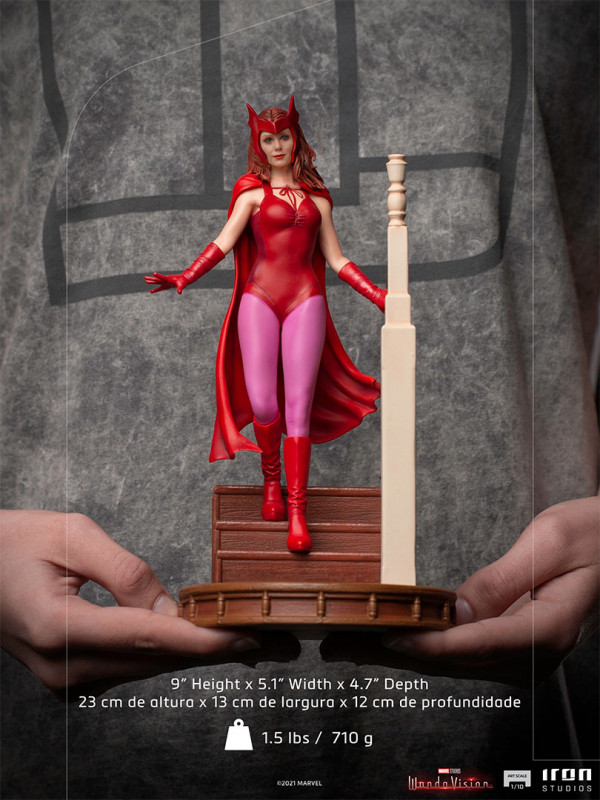 WANDA HALLOWEEN - WANDAVISION - ART SCALE 1/10 - IRON STUDIOS