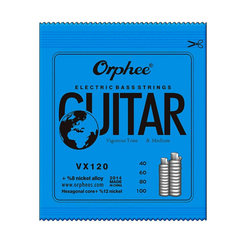 Cuerda para bajo de 4 Orphee VX120