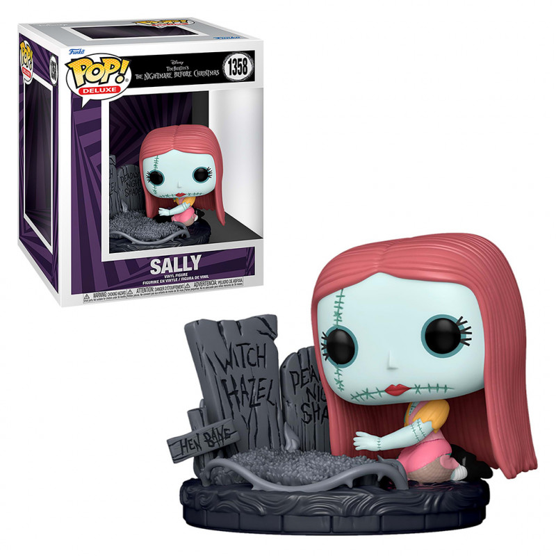 FUNKO POP DELUXE DISNEY NIGHTMARE BEFORE CHRISTMAS 30TH ANNIVERSARY - SALLY WITH GRAVESTONE 1358