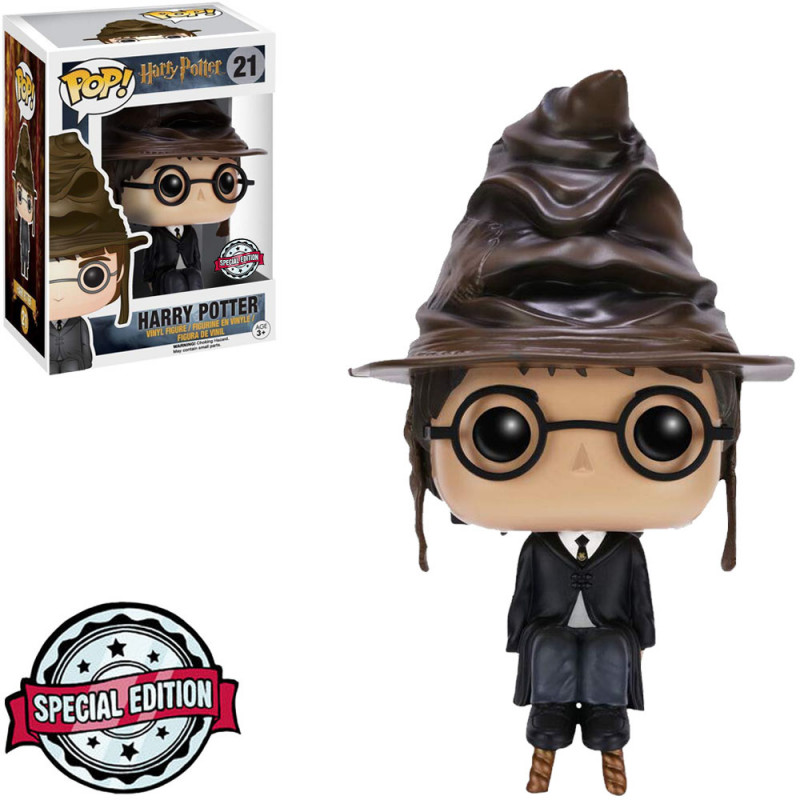 FUNKO POP HARRY POTTER - HARRY POTTER SORTING HAT 21 *SPECIAL EDITION*