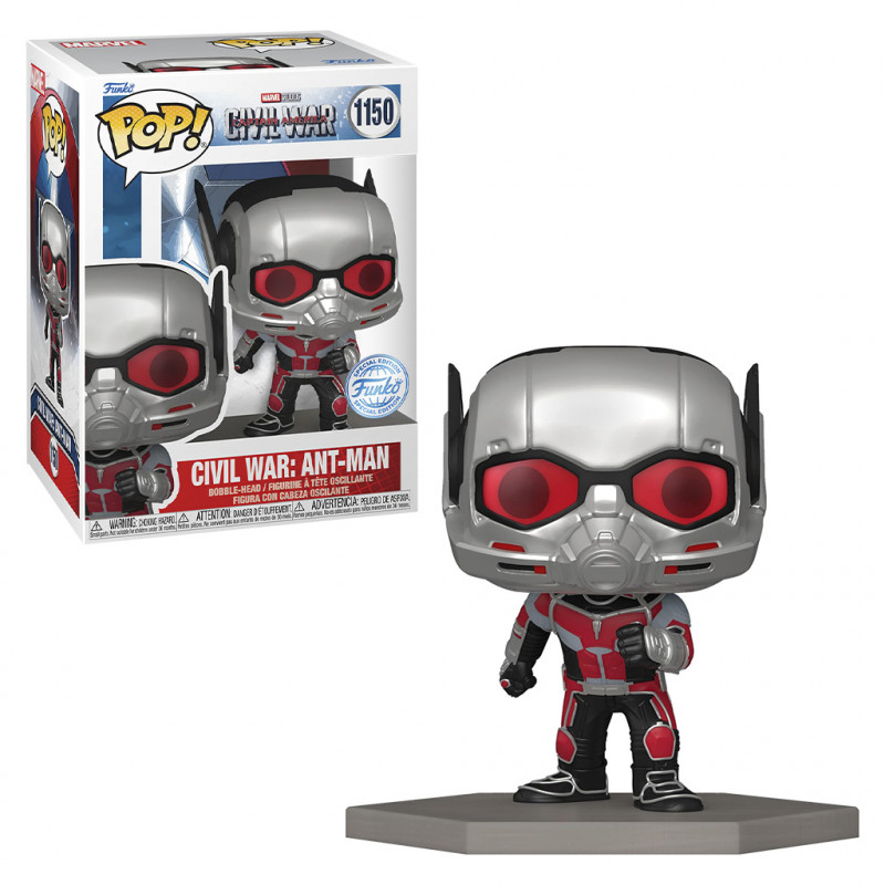 FUNKO POP MARVEL CIVIL WAR - CIVIL WAR: ANT-MAN 1150 *SPECIAL EDITION*