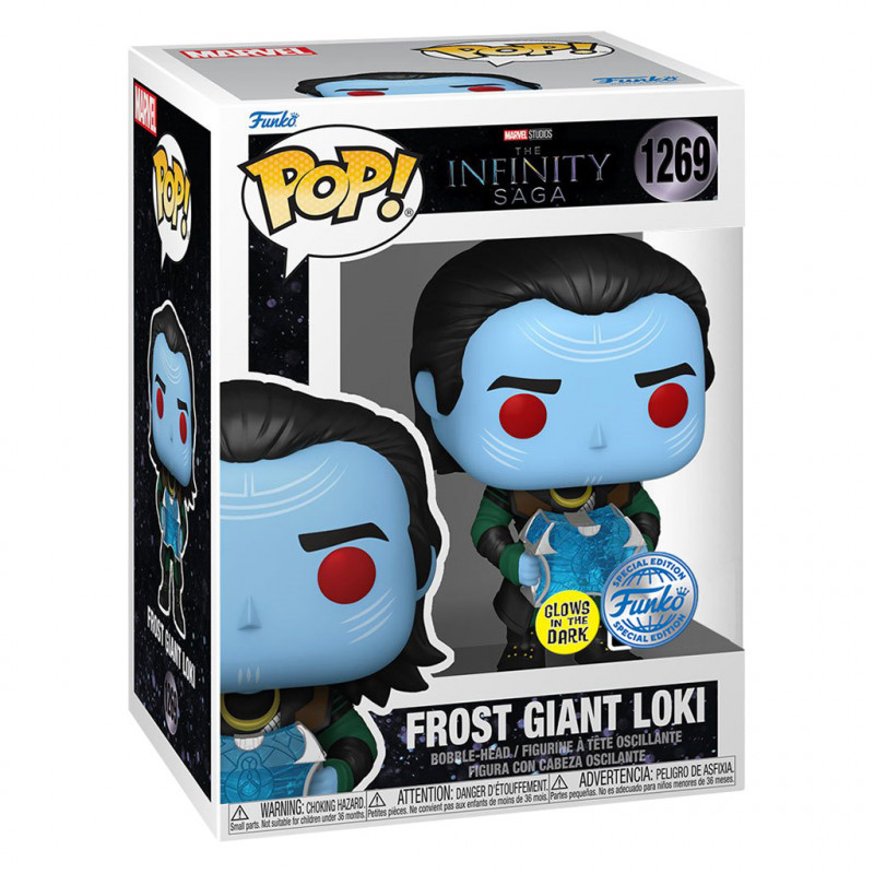 FUNKO POP MARVEL INFINITY SAGA - FROST GIANT LOKI *SPECIALEDITION* *GLOWS*