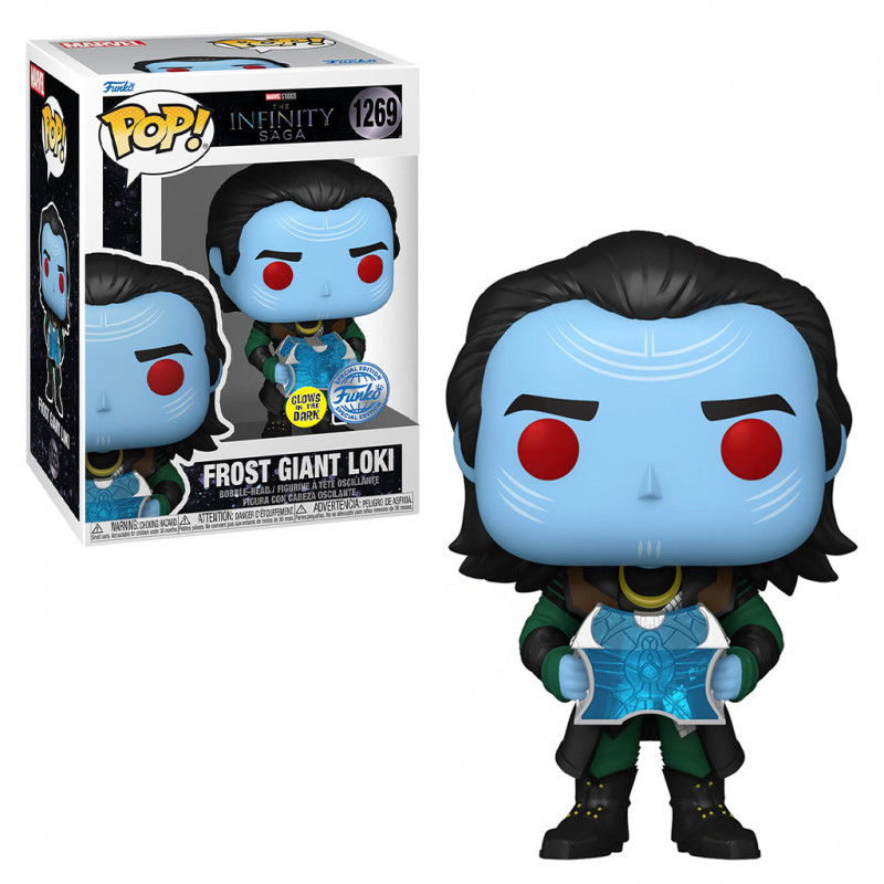 FUNKO POP MARVEL INFINITY SAGA - FROST GIANT LOKI *SPECIALEDITION* *GLOWS*