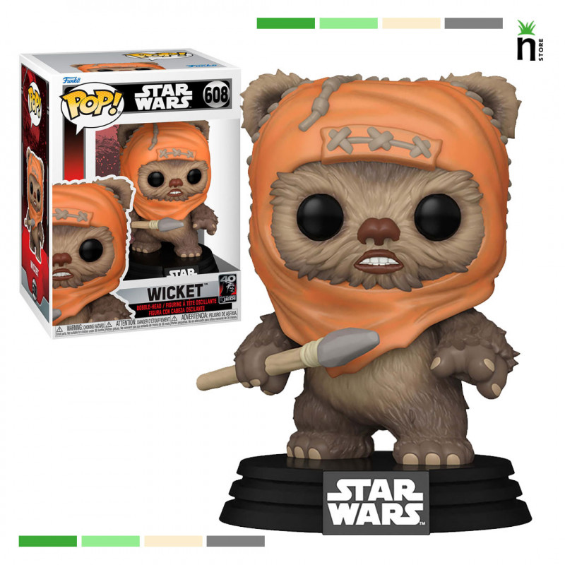 FUNKO POP STAR WARS: RETURN OF THE JEDI 40TH ANNIVERSARY - WICKET 608