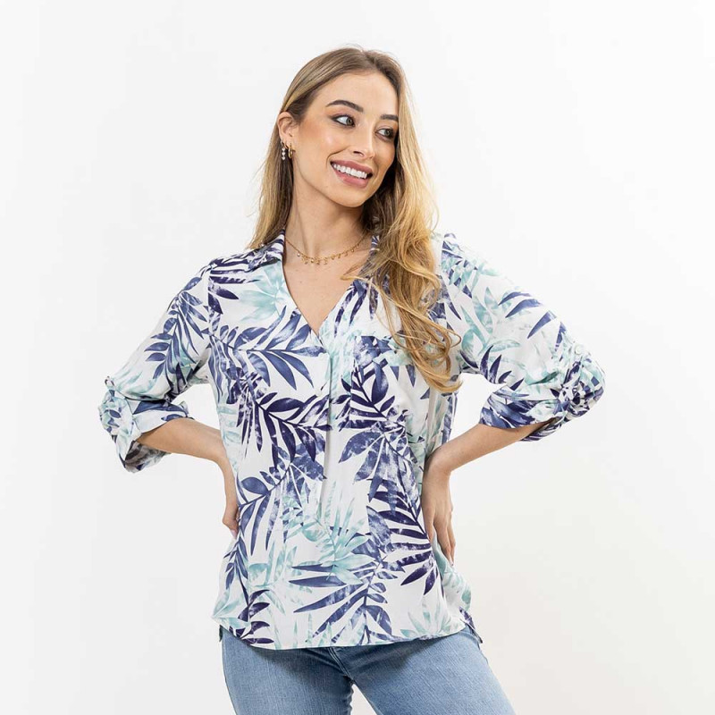 Blusa Estampada Mangas Largas Cod. 223376