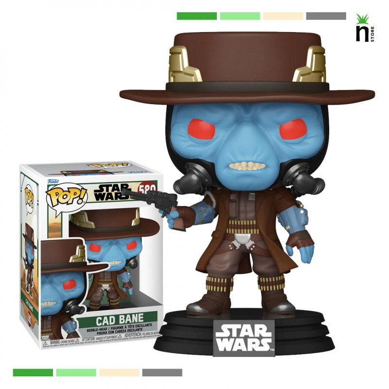 FUNKO POP STAR WARS BOOK OF BOBA FETT - CAD BANE 580