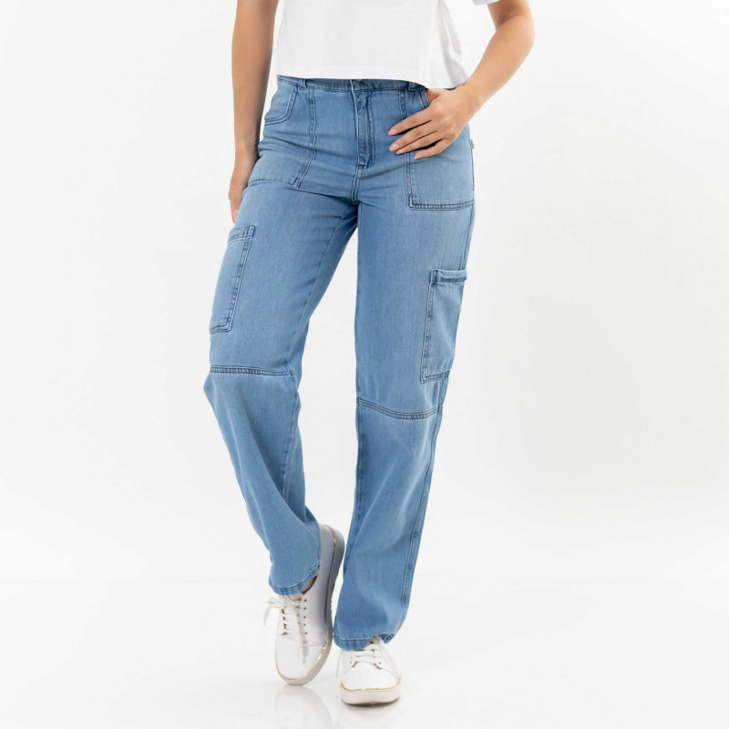 Pantalón Cargo Jeans Cod. 1230324