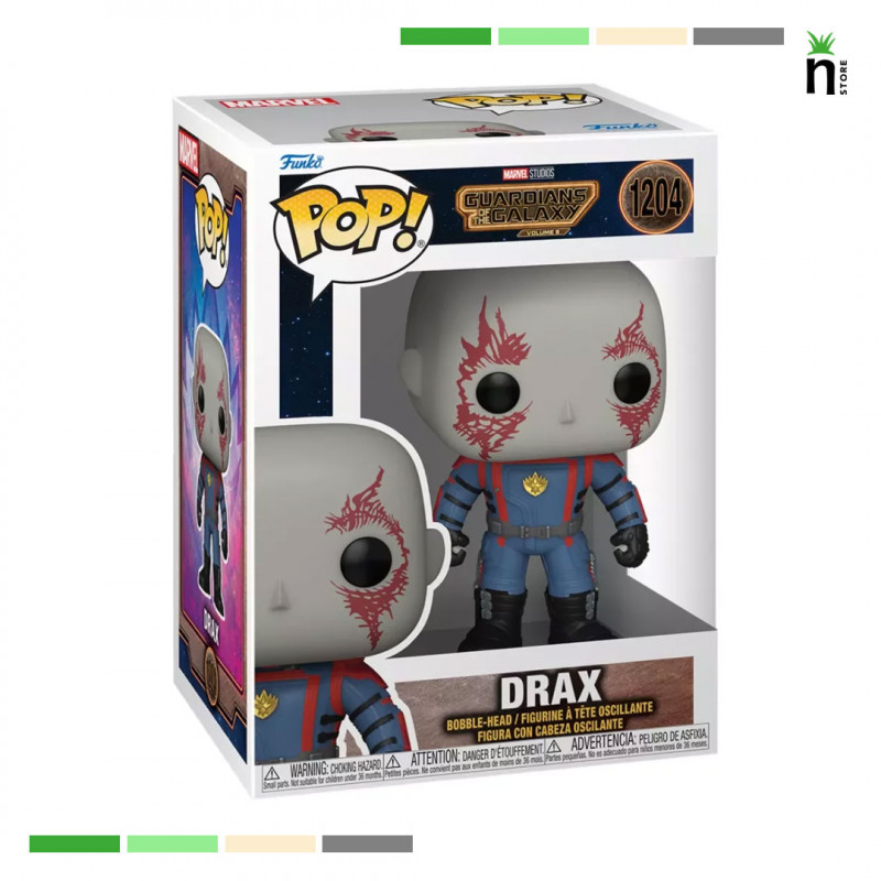 FUNKO POP MARVEL GUARDIAN OF GALAXY 3 - DRAX 1204