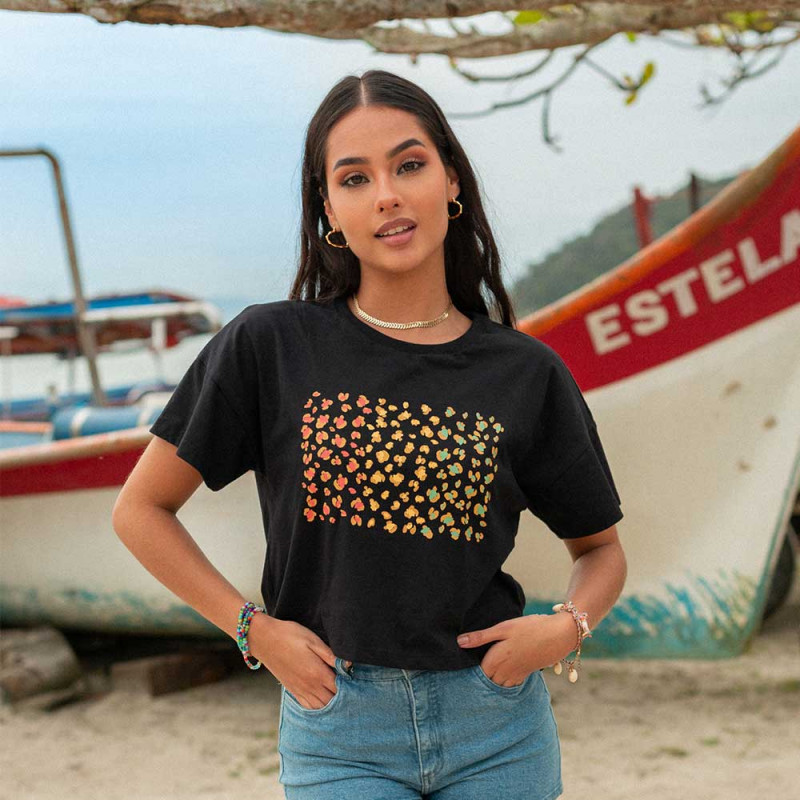 Remera Pupera con Serigrafia Cod. 223418