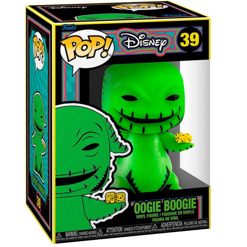 FUNKO POP DISNEY THE NIGHTMARE BEFORE CHRISTMAS BLACKLIGHT - OOGIE BOOGIE 39