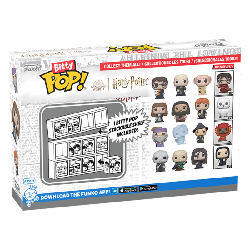 FUNKO BITTY POP HARRY POTTER - HERMIONE IN ROBE 4-PACK