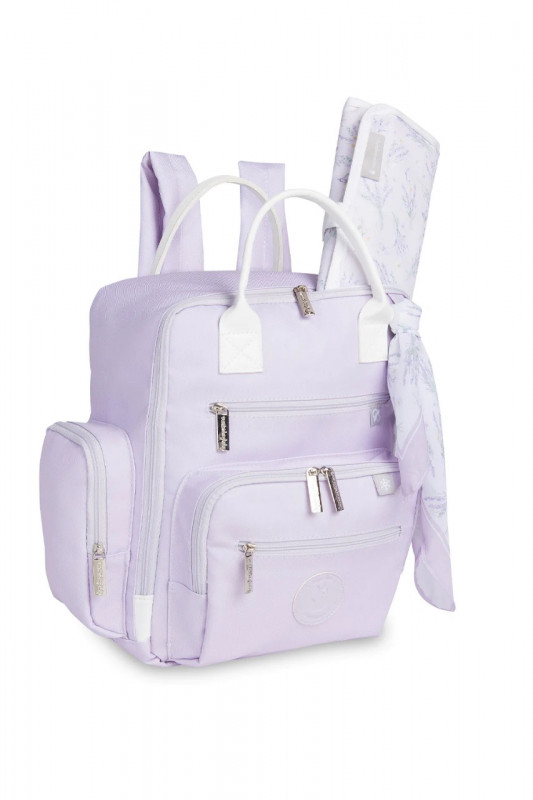 mochila urban baby cuna lavanda