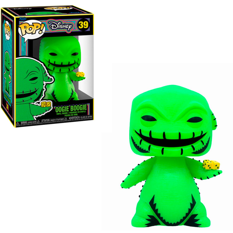 FUNKO POP DISNEY THE NIGHTMARE BEFORE CHRISTMAS BLACKLIGHT - OOGIE BOOGIE 39