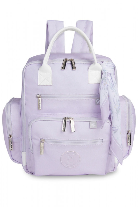 mochila urban baby cuna lavanda