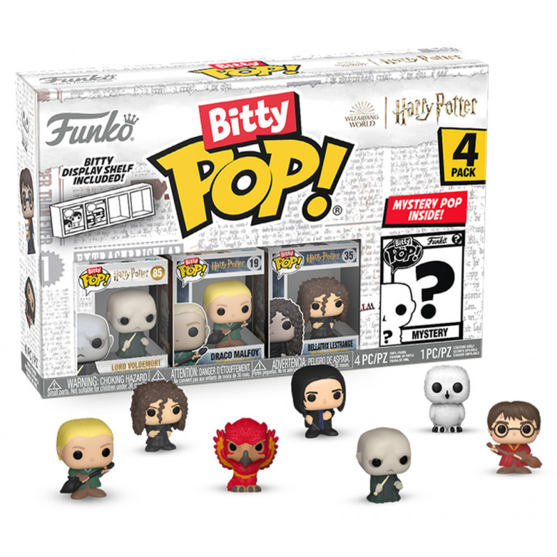 FUNKO BITTY POP HARRY POTTER - VOLDEMORT 4-PACK