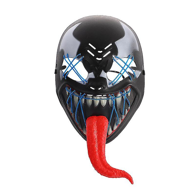 MASCARA HALLOWEEN LED VENOM