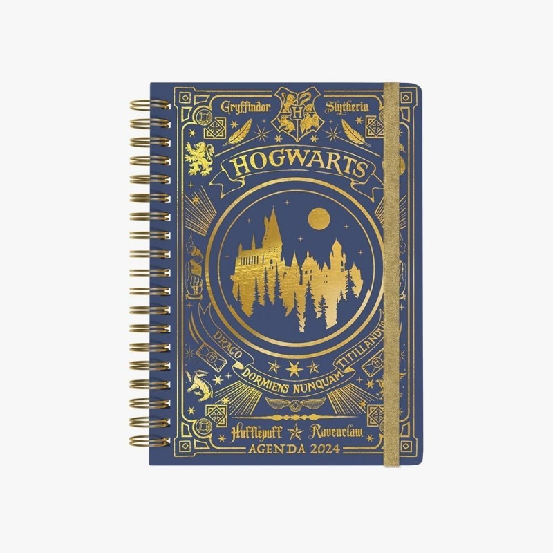 Agenda Harry Potter 2024 2dias por pagina 14x20 Mooving