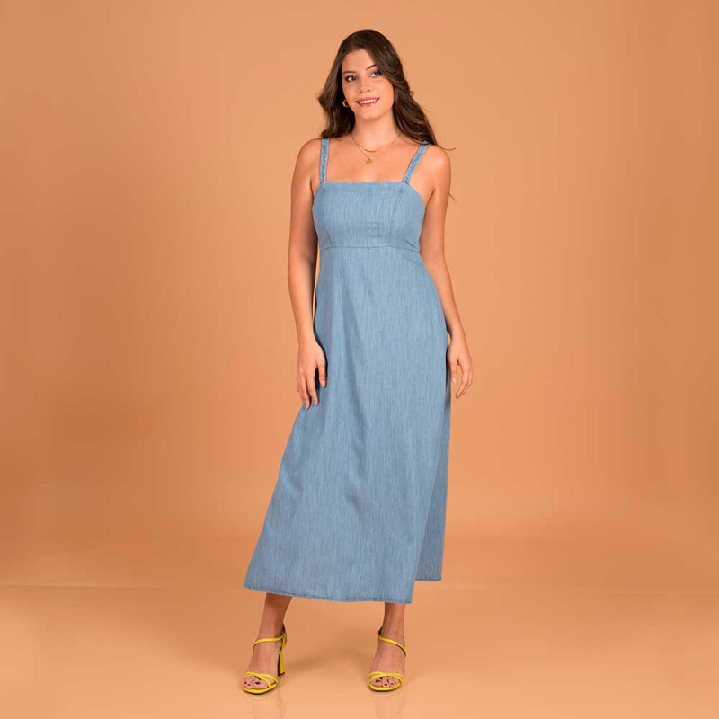 Vestido Largo Jeans Cod. 1230372