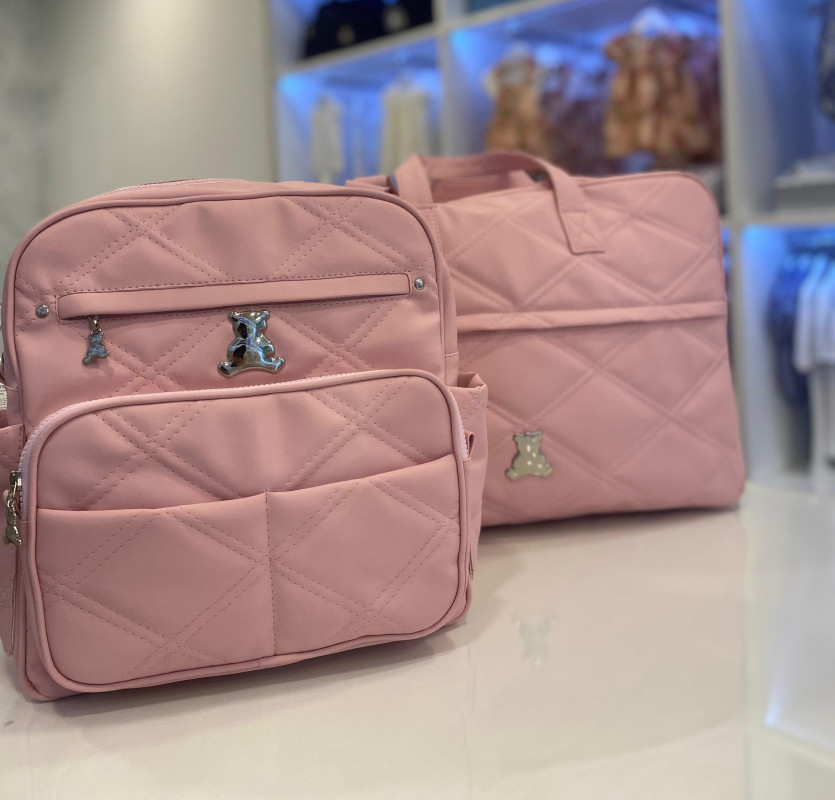 mochila lux bl rosa