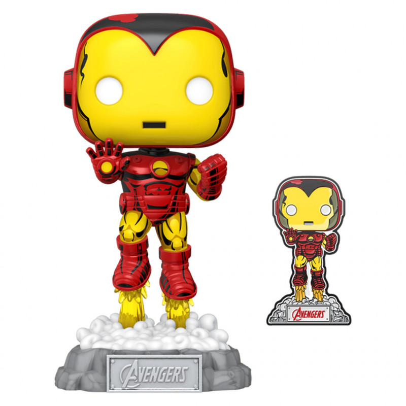 FUNKO POP MARVEL COMIC AVENGERS BEYONG - IRON MAN C/ PIN 1172 *SPECIAL EDITION*