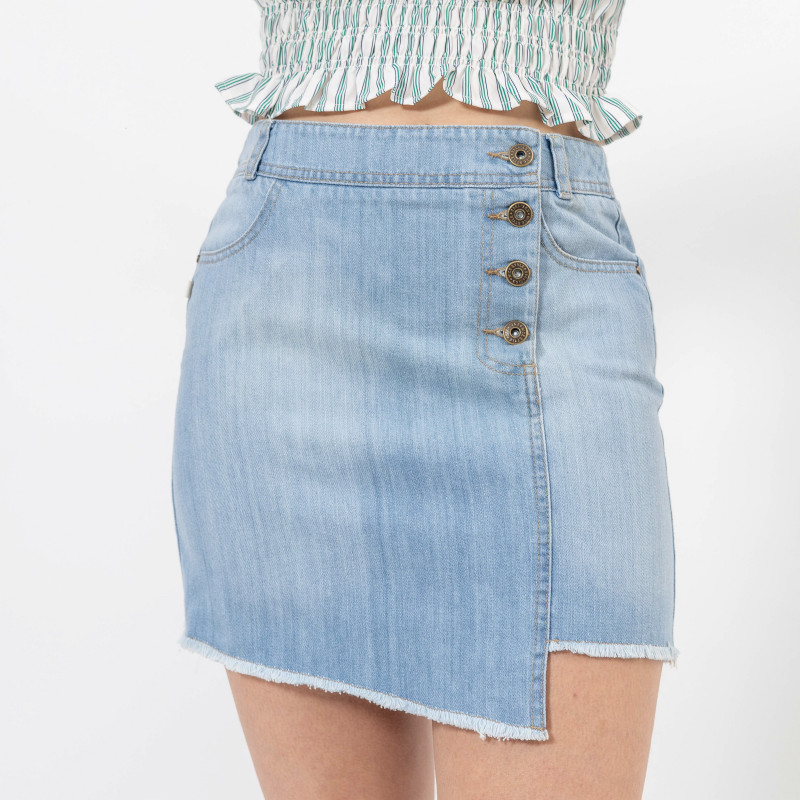 Mini jeans irregular Cod. 1200414