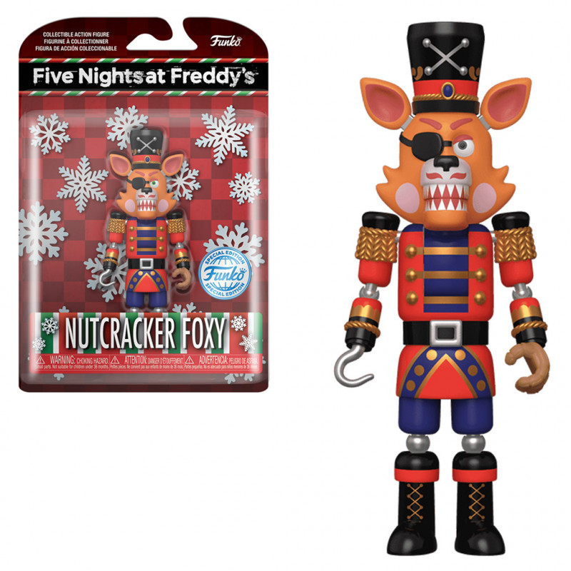 FUNKO ACTION FIVE NIGHTS AT FREDDYS HOLIDAYS - NUTCRACKER FOXY