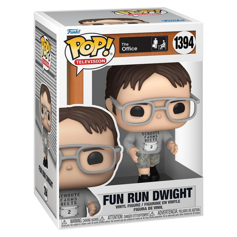 FUNKO POP THE OFFICE FUN RUN DWIGHT 1394