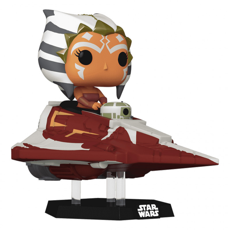 FUNKO POP RIDES STAR WARS - AHSOKA TANO IN DELTA 7 JEDI STARFIGHTER 638